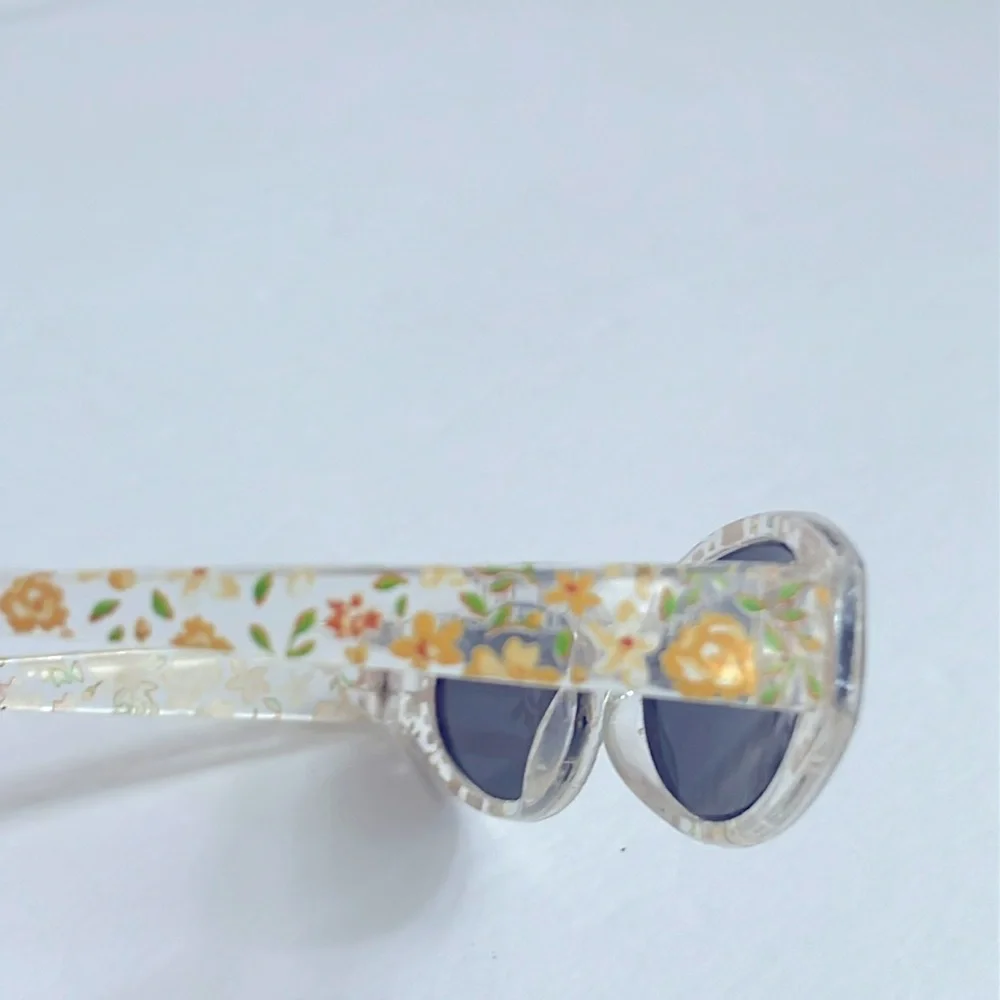 The Children's Place Kids Sunglasses Yellow Flowers Vintage Sunnies